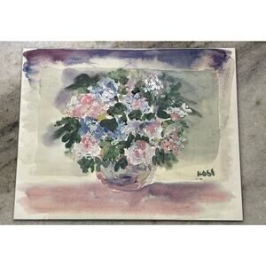 Original Signed Art Oil On Canvas Carol Hoge Artist From Blacksburg Virginia